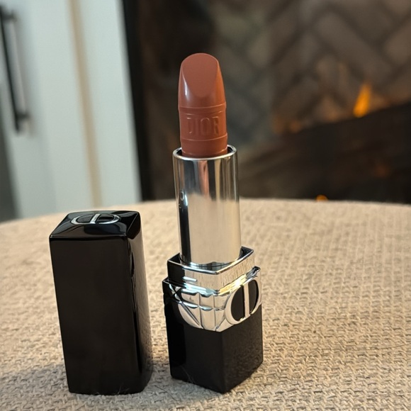 New $49msrp Limited Edition Dior Rouge Mitzah 424 Nude Fauve Satin Lipstick - Picture 3 of 5